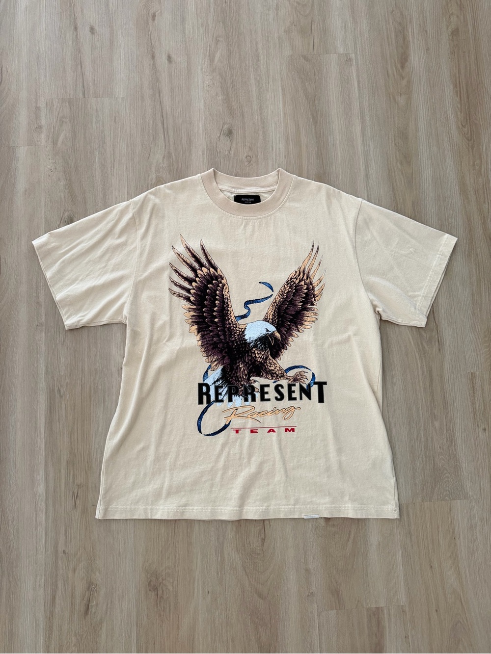 Represent Clo. Racing Team Eagle T-Shirt, Size Medium